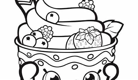 Shopkins Coloring Pages Best Coloring Pages For Kids