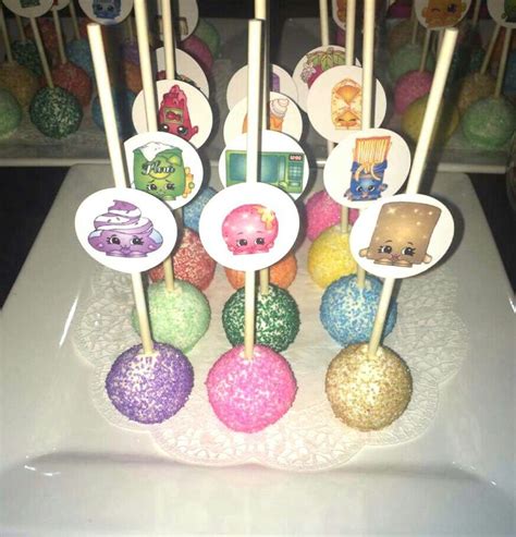 Shopkins Cake Pops Printable