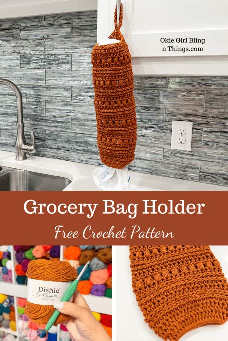 Shopping Bag Holder Pattern