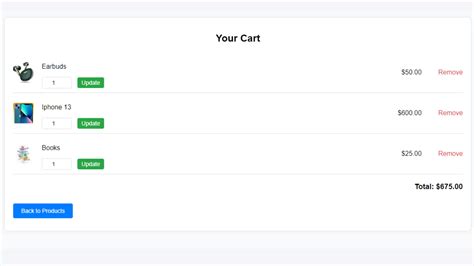Shopping Cart Code In Django