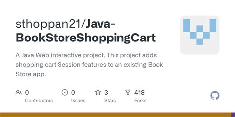 Shopping Cart Github Java