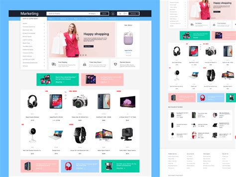 Shopping Website Design