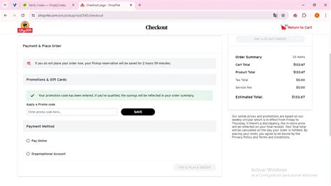 Shoprite Online Ordering Promo Code