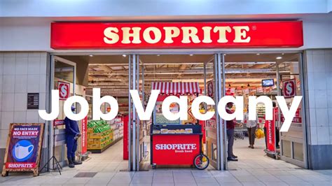 shoprite open positions