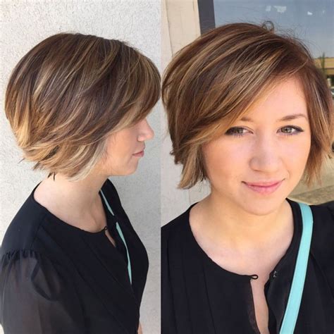 40 Most Flattering Bob Hairstyles for Round Faces 2020