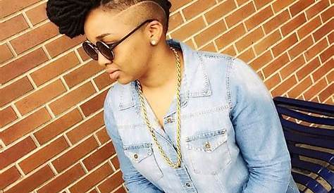 Short Faux Locs Styles With Shaved Sides Undercut Highlight Hairstyles