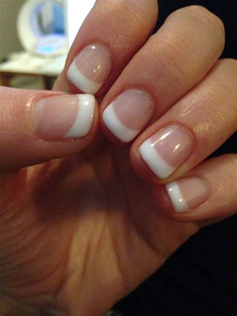 Pastel tip French nails Nails