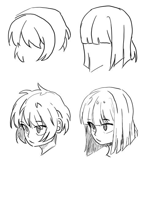 Short Hair Drawing: Tips And Techniques