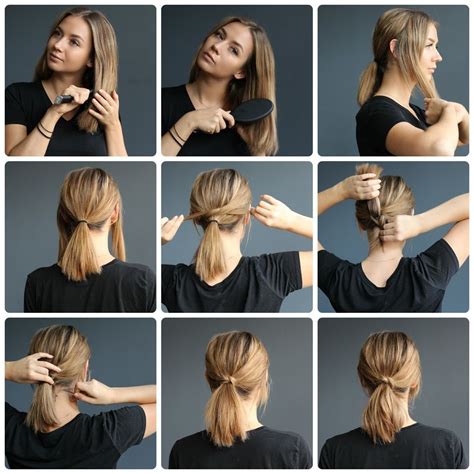 20 Easy Ponytail Hairstyles for Medium Length Hair, You can create