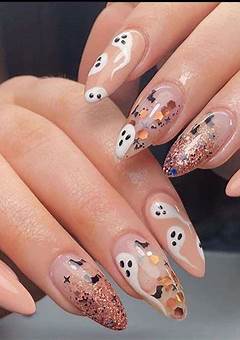 Short Halloween Acrylic Nails: A Spooky Trend For 2023