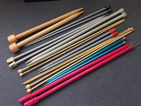 10cm Bamboo Knitting Needles Double Pointed very short