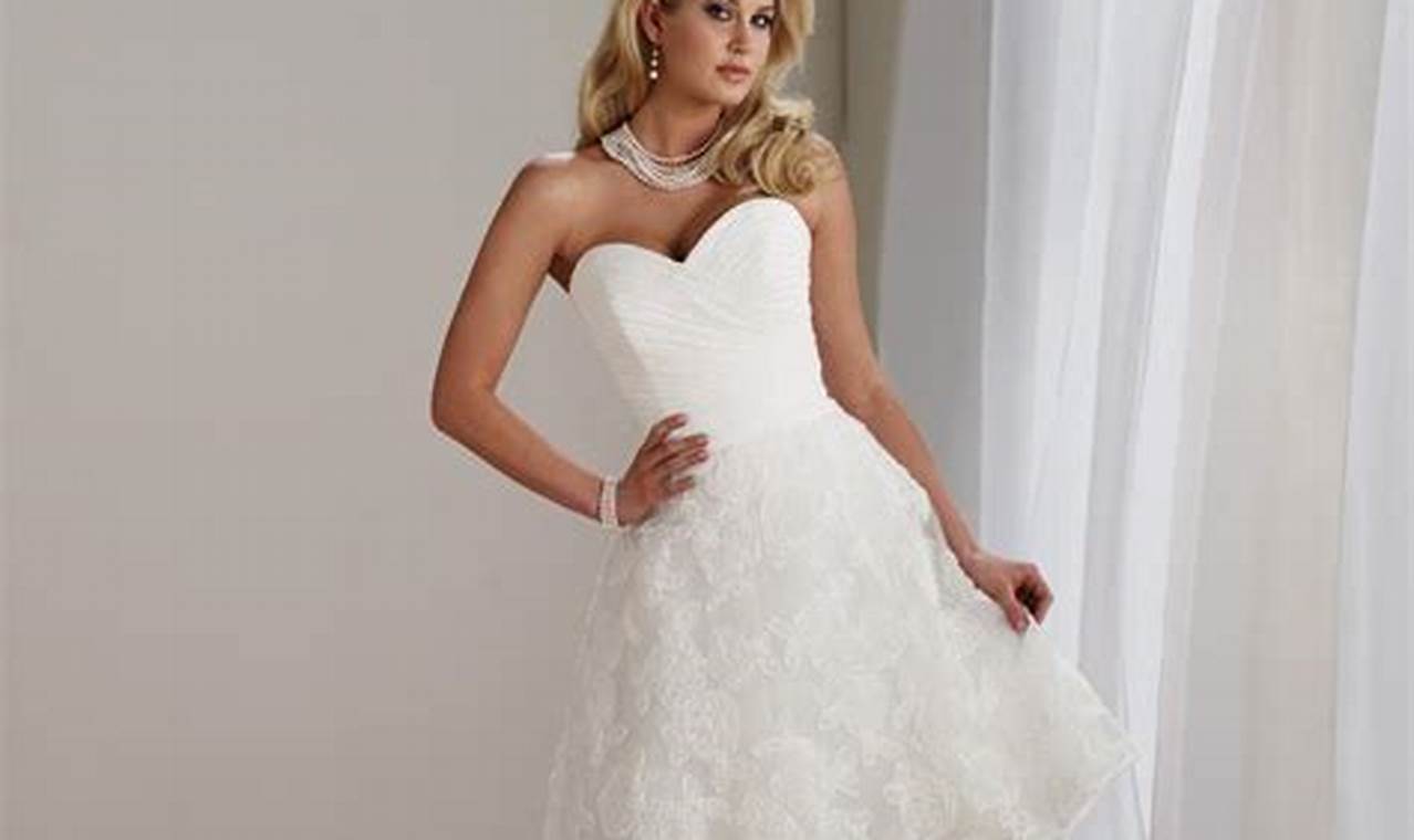 How to Look Chic and Confident in a Short Wedding Dress: Tips and Inspiration