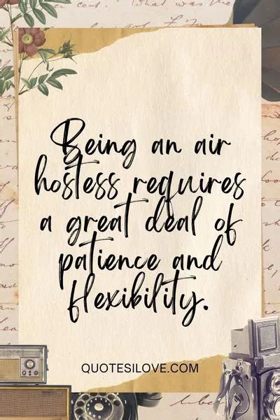short air hostess quotes