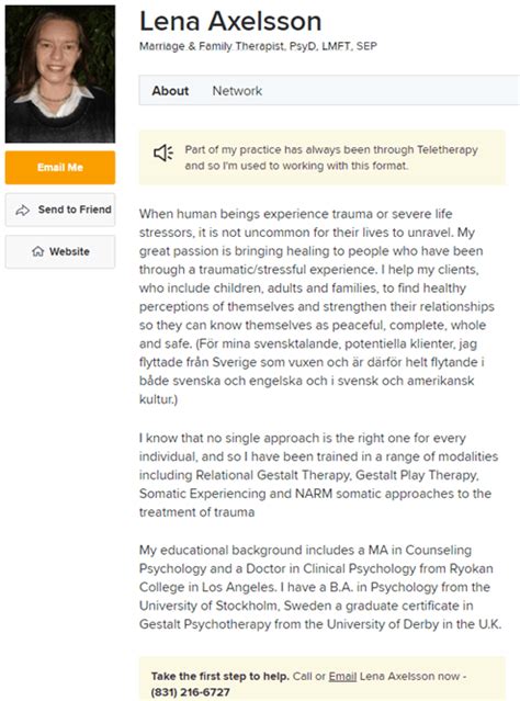 short bio example for support worker