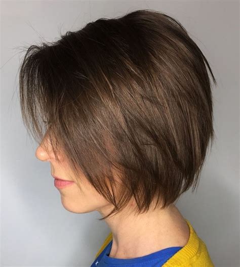 Short Bob With Layers For Thin Hair