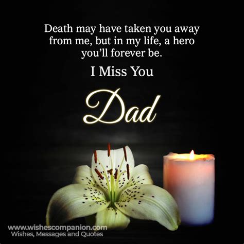 short caption for death anniversary of father