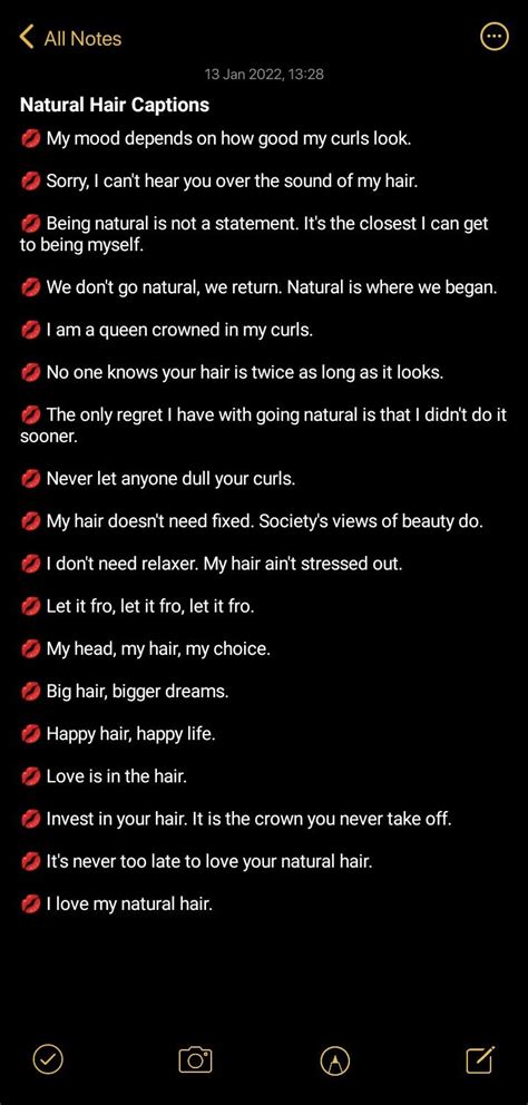 short captions for hair transformation