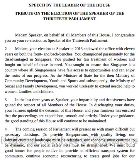 short commemorative speech examples