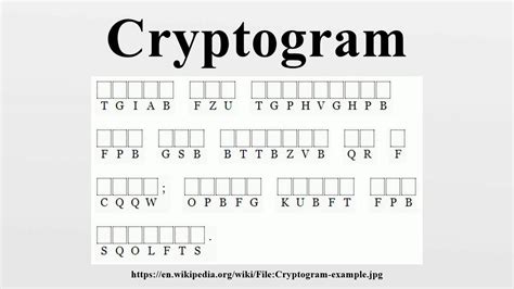 This Short Definition Of Cryptogram With Simple Style