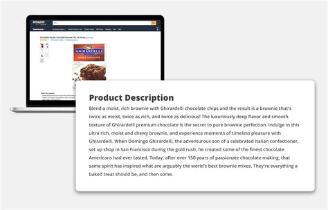 short description example for product