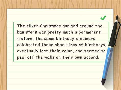 short descriptive paragraph examples about a person