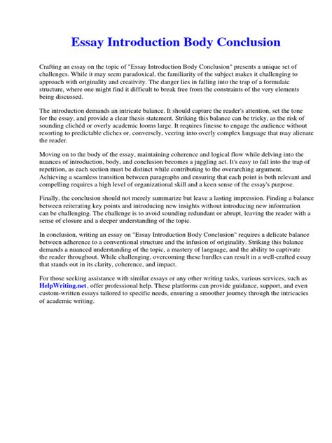 short example of argumentative essay with introduction body and conclusion pdf