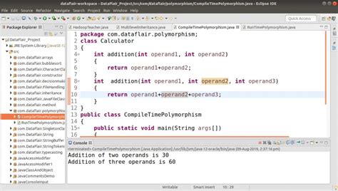 short example of method overloading in java