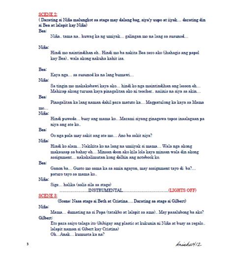 short film script example tagalog
