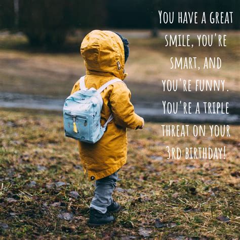 short funny 3 year old birthday quotes for girl