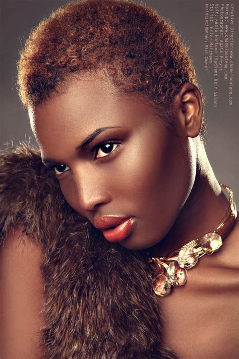  79 Stylish And Chic Short Hair Color Ideas For Dark Skin With Simple Style