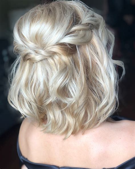  79 Stylish And Chic Short Hair Ideas For Wedding Guest For Short Hair