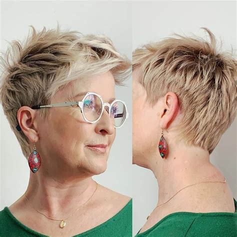 Perfect Short Haircuts That Look Good With Glasses For Short Hair