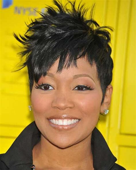 The Short Hairstyles For Fine Hair Over 60 Black Woman With Simple Style