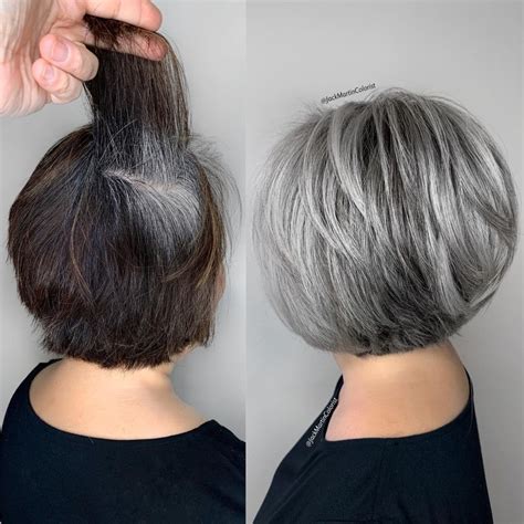  79 Gorgeous Short Hairstyles For Thin Grey Hair Over 60 Straight Hair Hairstyles Inspiration