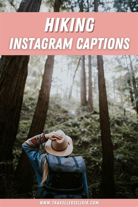 short hiking captions instagram
