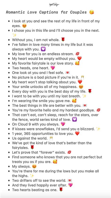 short husband captions for instagram in english