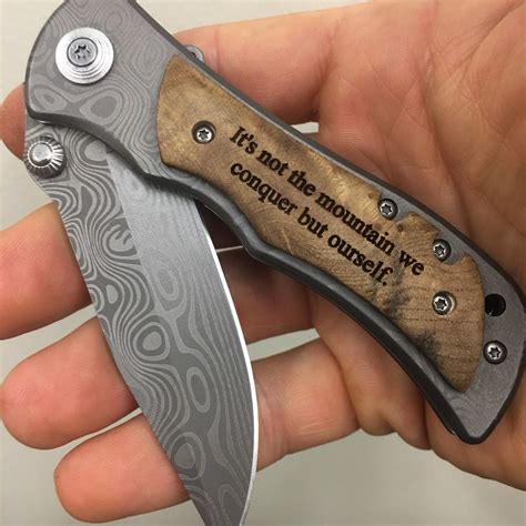 short knife engraving quotes for him