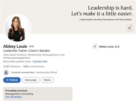 short linkedin summary examples