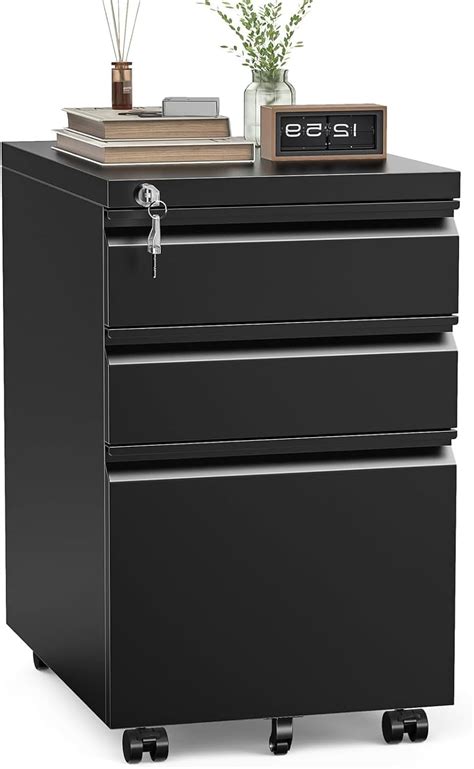 Short Locking File Cabinet