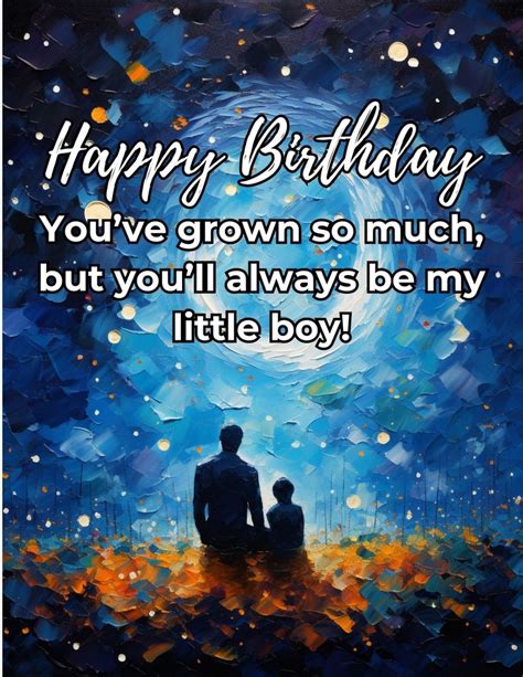 short message to my son on his birthday