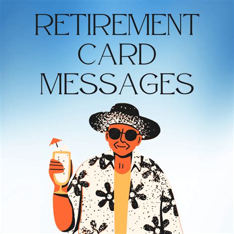 short message to write in a retirement card