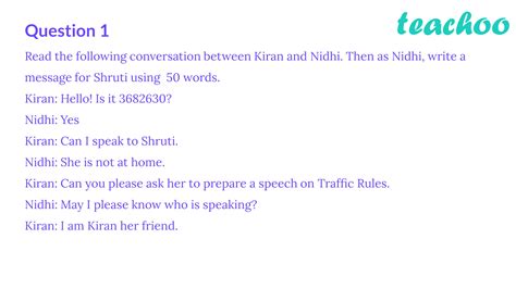 short message writing for class 8 with answers pdf