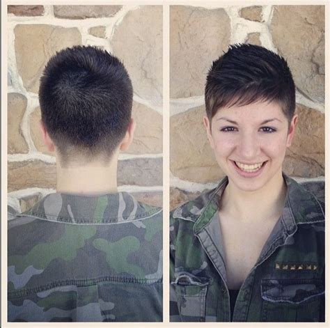 short military hairstyles for females