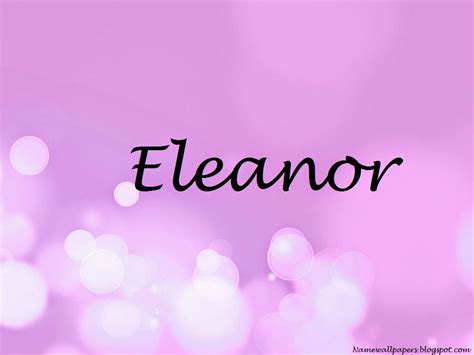 short name for eleanor