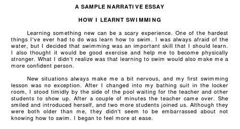 short narrative composition introduction examples