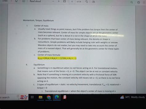 short note about problem solving