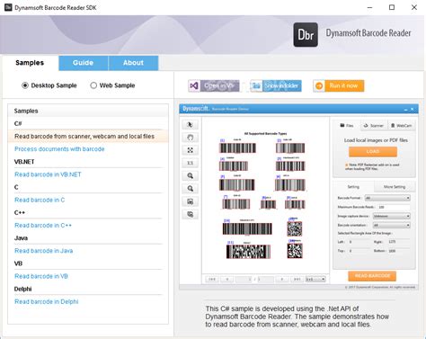 Short Note Barcode Reader