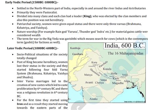 short note on ancient india