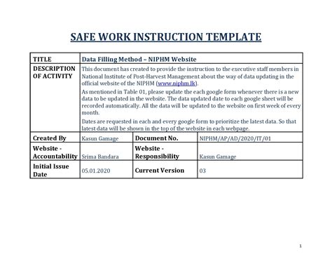 short note on instruction format