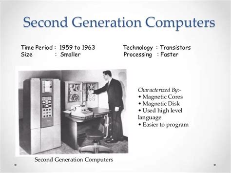 short note on second generation of computer